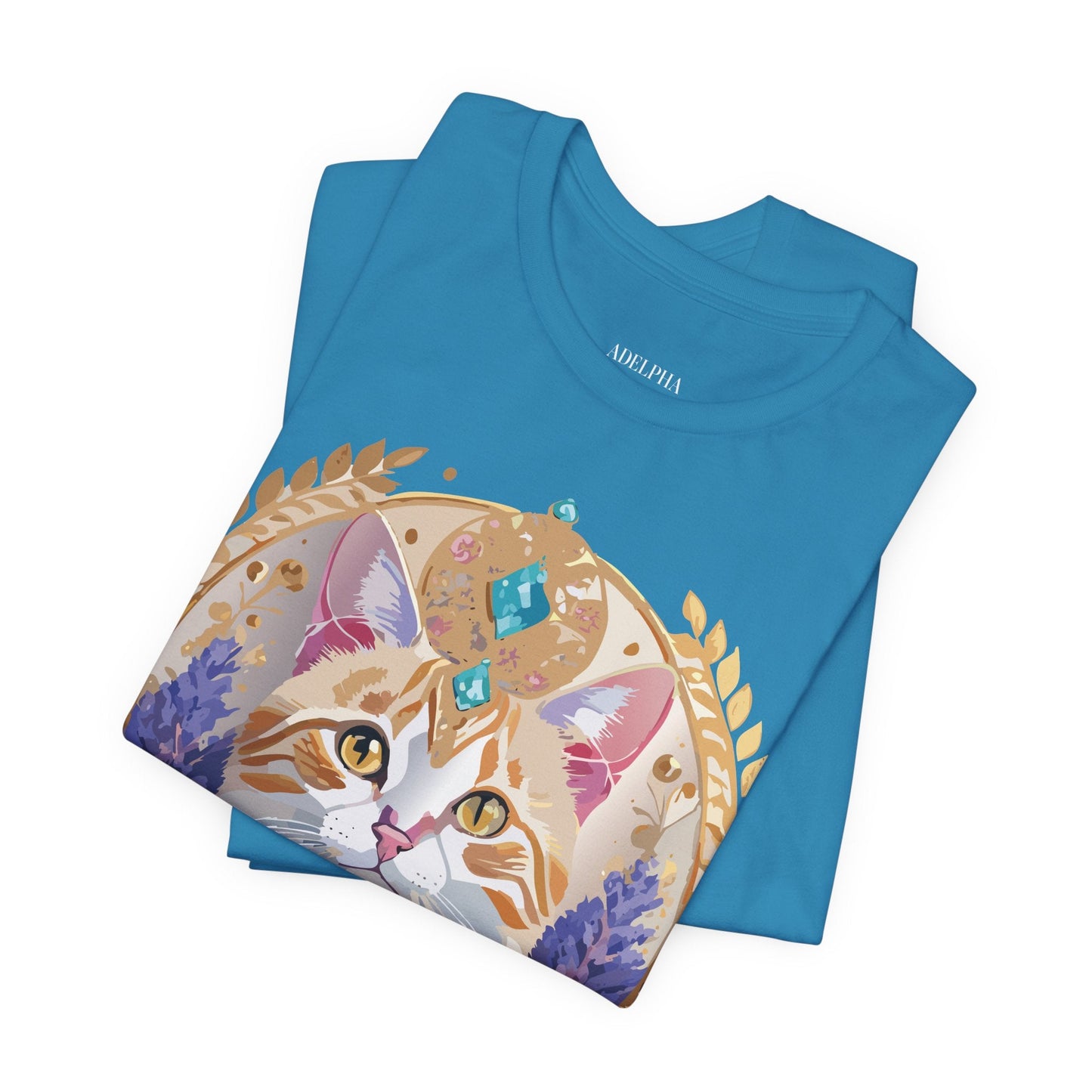 Medallion Graphic Unisex 100 Cotton Vintage Animal Medal Artwork Tee 10