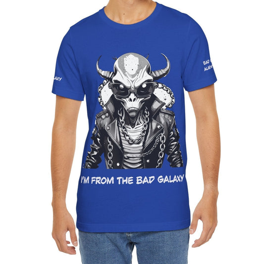 Alien Tee Shirt From Bad Galaxy 100 Cotton Made To Order With Eco Friendly Inks Free Shipping