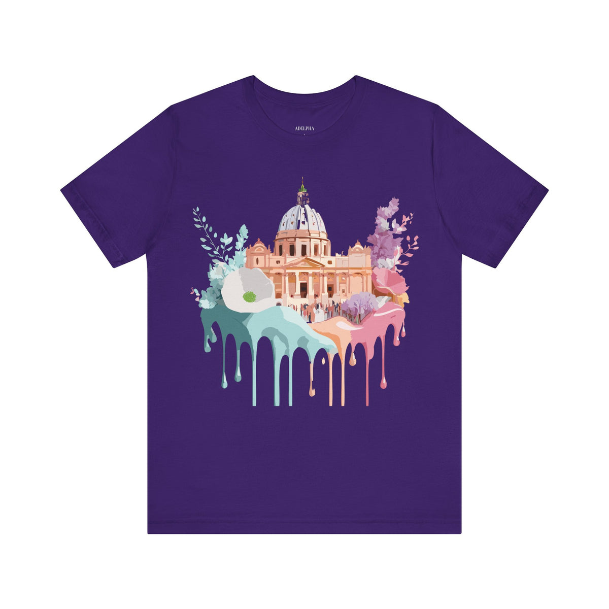 Unisex Cotton Bella+Canvas Tee with Rome