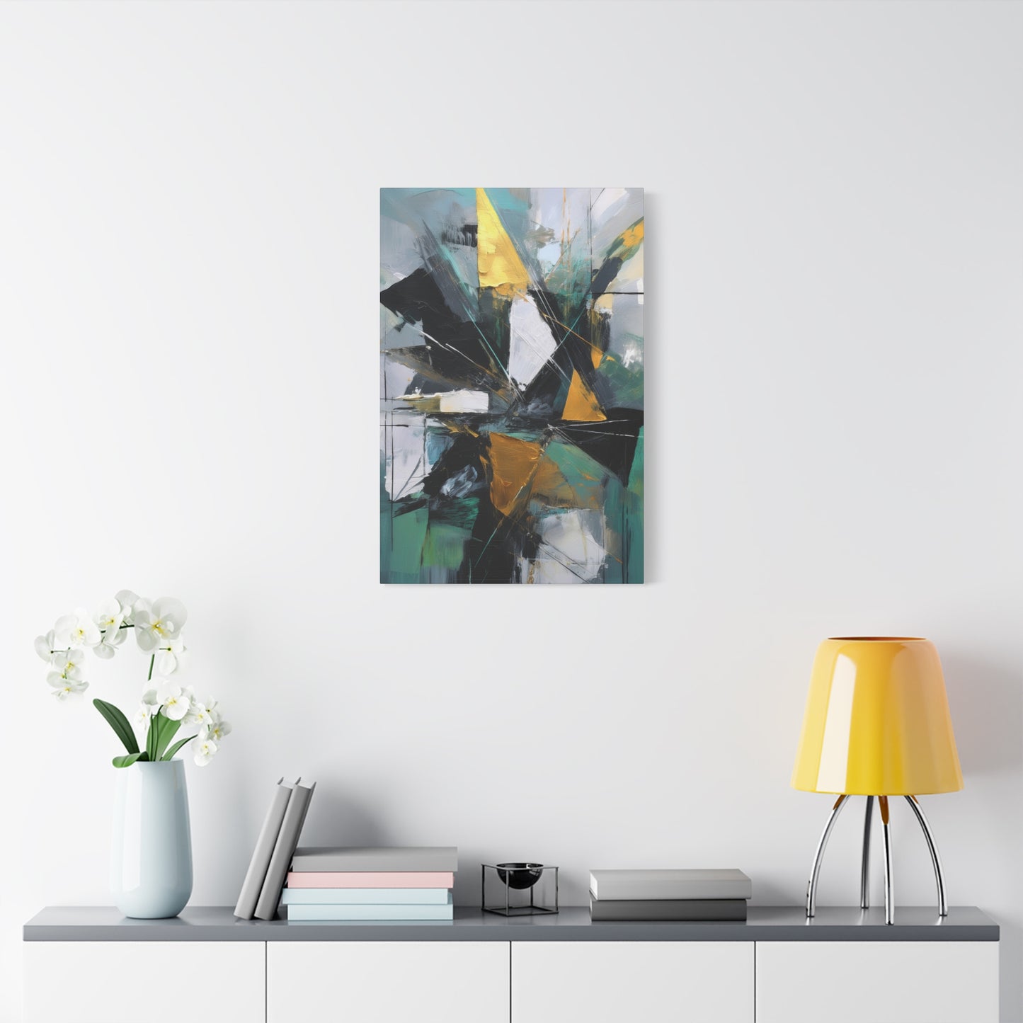 Abstract Oil Painting Print Canvas 20x24,20x30,24x30 24x32,24x36,30x40 32x48,36x48,40x60 Pine-Wood Inner Frame ABS-208