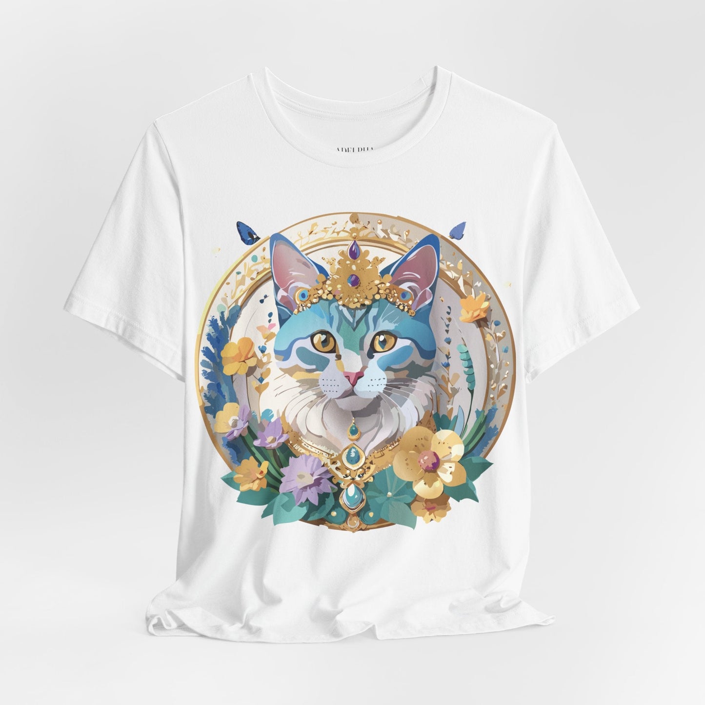 Unisex Graphic Tee With Adelpha Artwork Vintage Inspired Short Sleeve Jersey Shirt