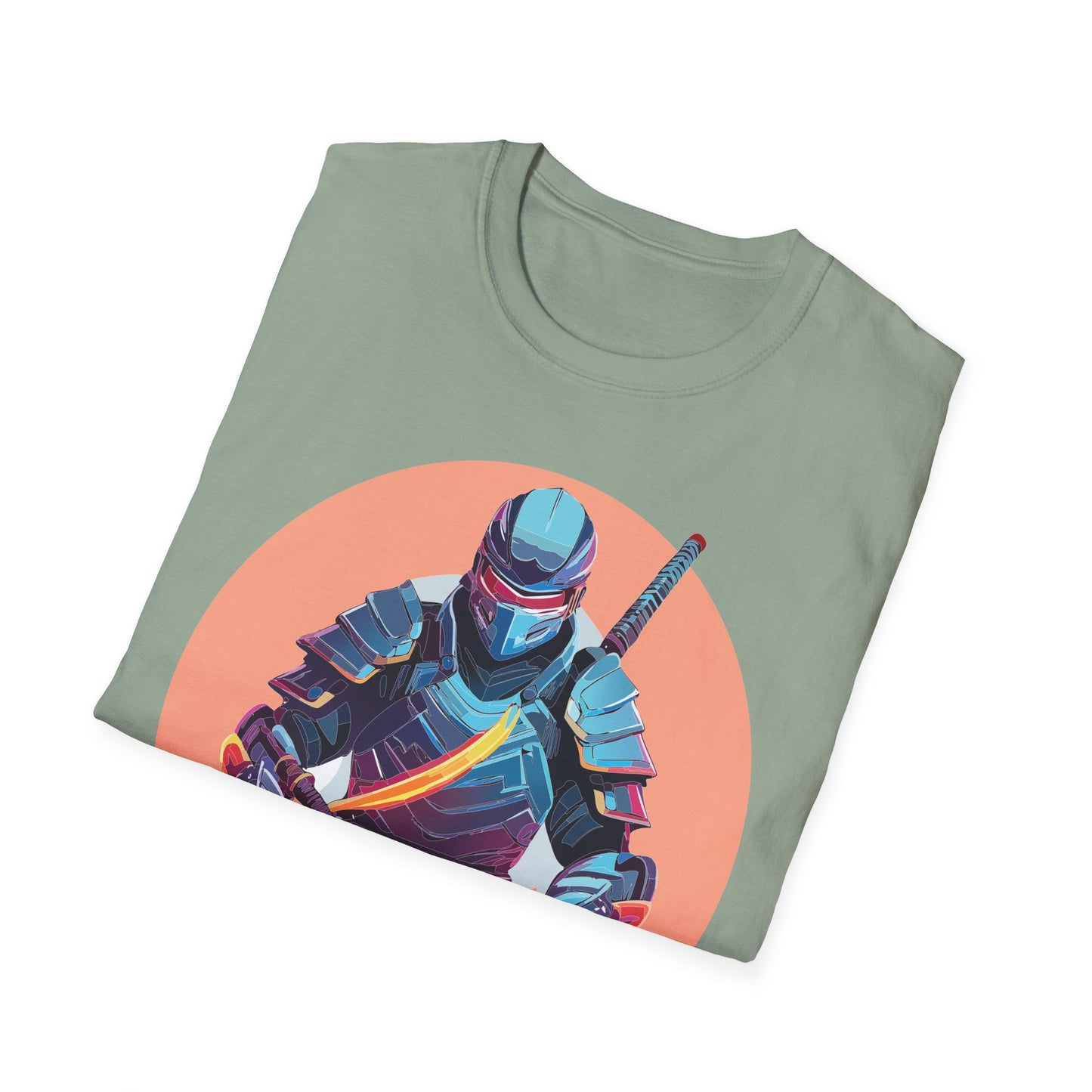 Samurai Shirt Unisex T Shirt 100 Percent Ring Spun Cotton Softstyle Tee Gildan 64000