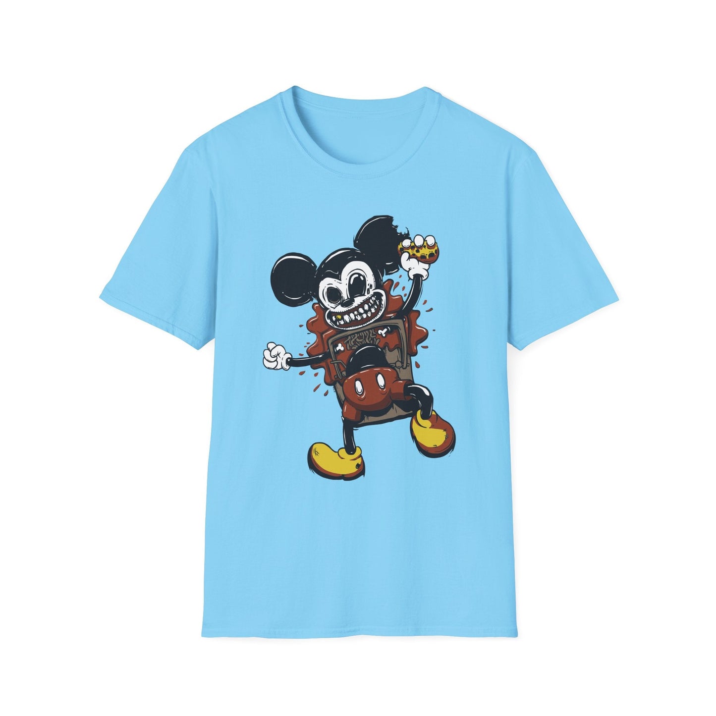 Cartoon T Shirt Animation Tee Unisex Gildan Softstyle 64000 100 Percent Cotton Comfort