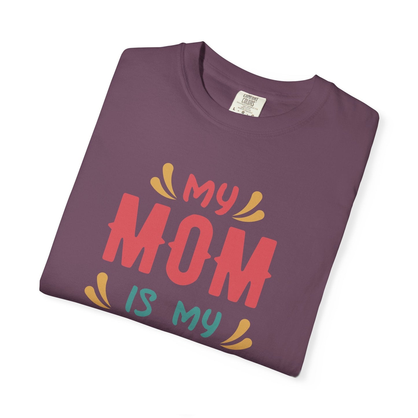 Mom T-shirt Mother's Day Mama Tee Unisex Comfort Colors Garment-Dyed Cotton h11