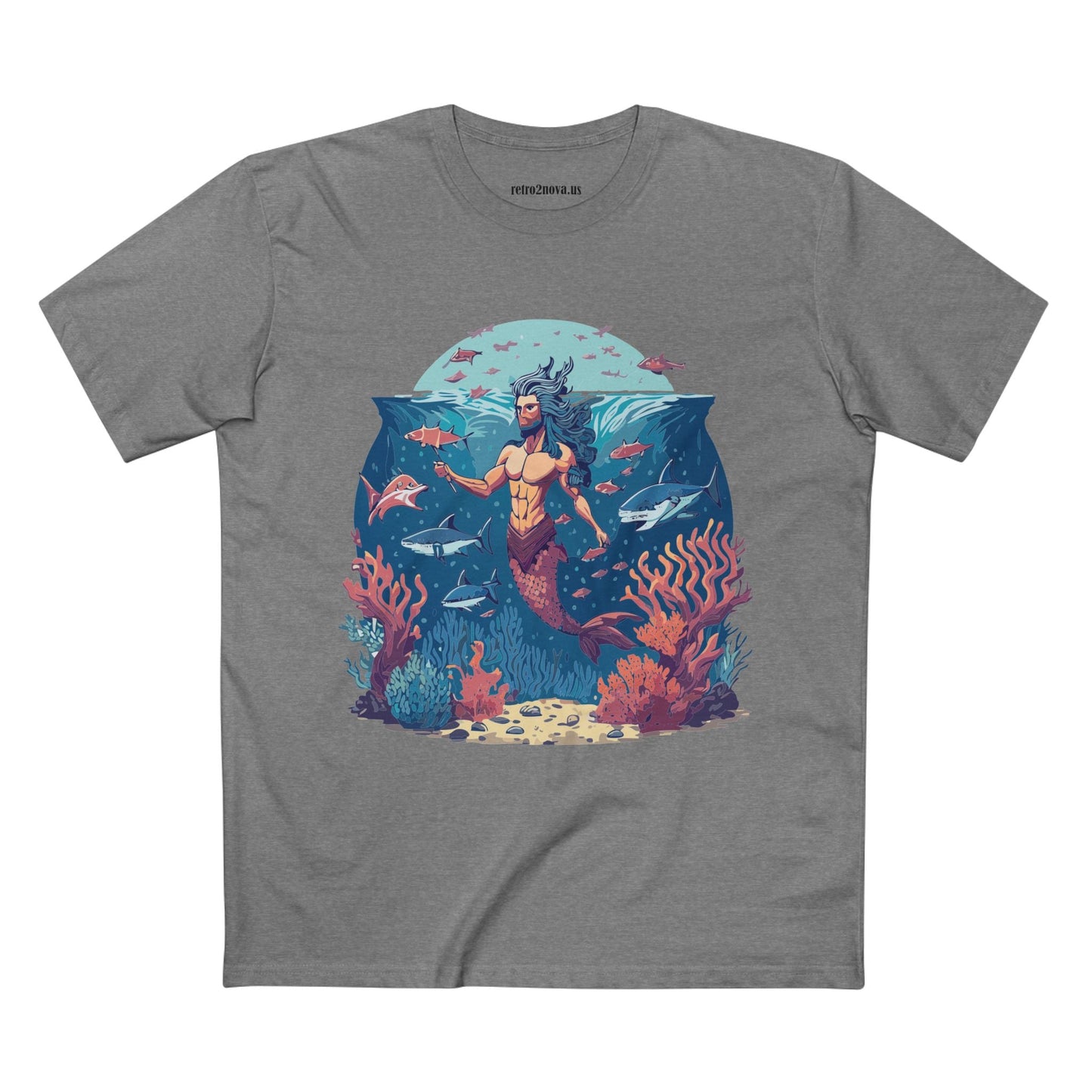 Ocean Shirt Ocean Pacific OP20 Unisex Premium Cotton Tee With Original Art Design Retro2Nova
