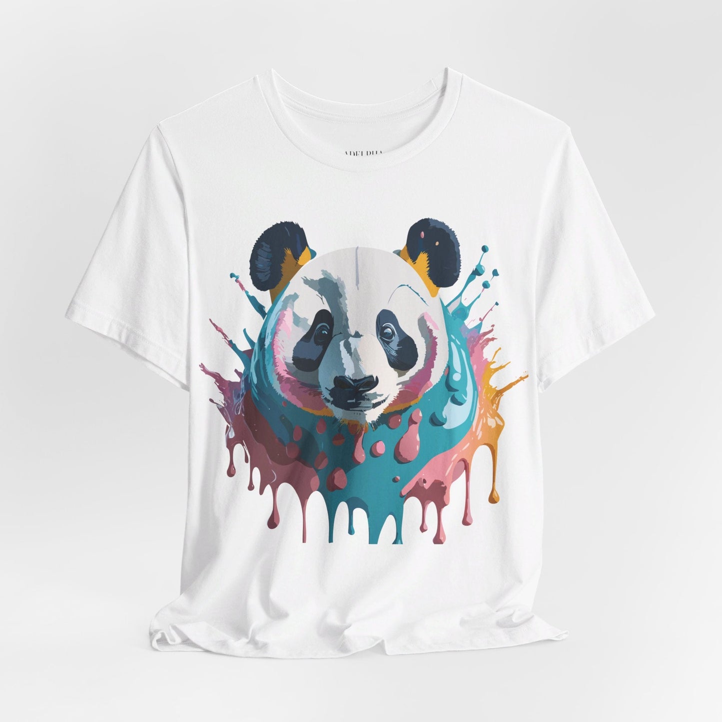 Panda Graphic T Shirt Unisex Jersey Short Sleeve Adelpha Vintage Inspired Art Tee Premium Quality