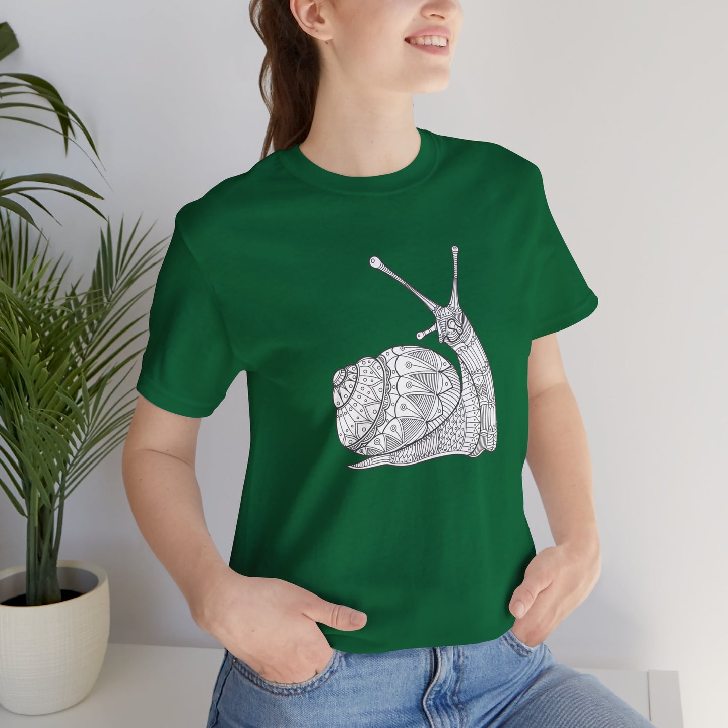 Camiseta unisex con estampado de animales 