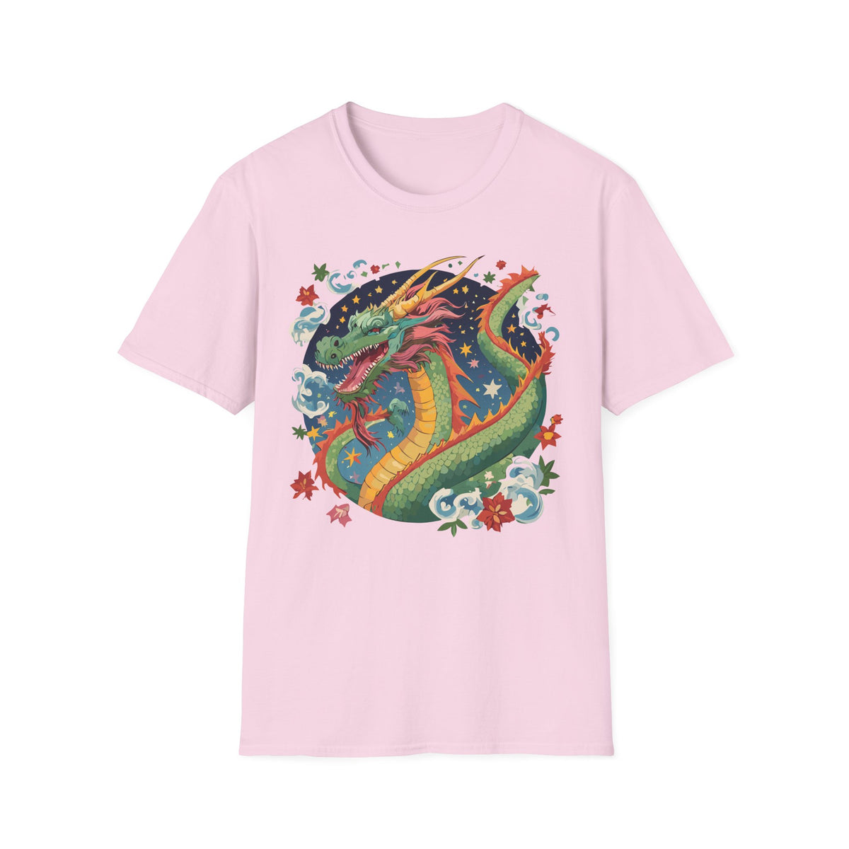 Dragon Graphic Tee Gildan Unisex 100 Cotton Tee Shirt with Animals Design h11