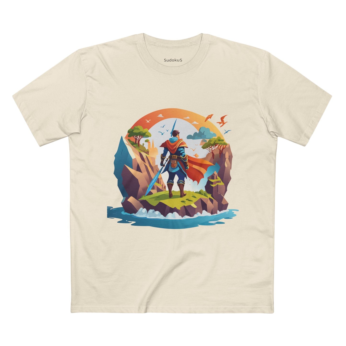 Adventures Graphic Unisex 100 Cotton Staple Tee 11