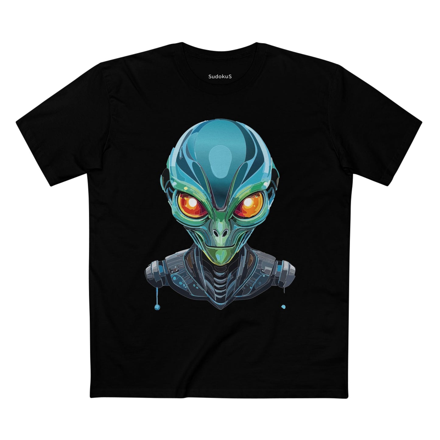 Aliens Graphic Unisex 100 Cotton Staple Tee 12