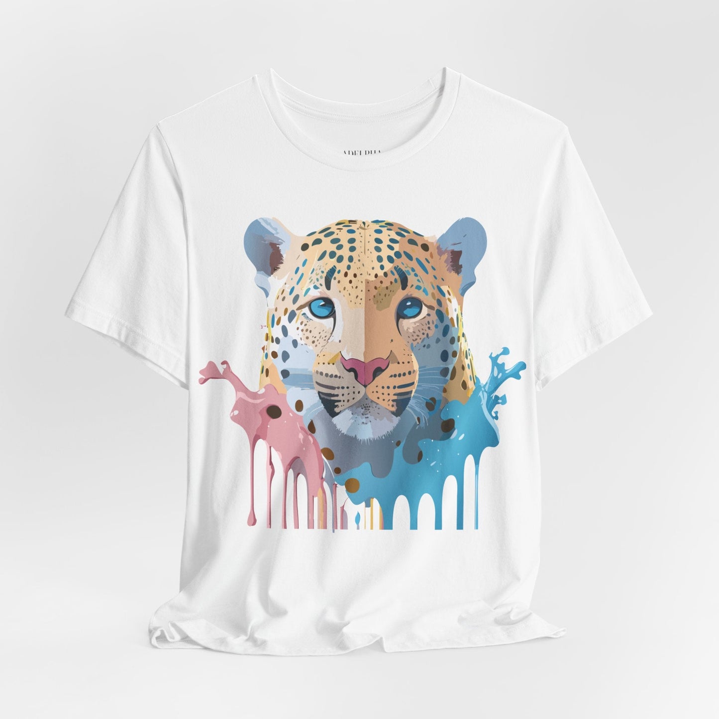 Adelpha Cheetah Graphic T Shirt Unisex Jersey Short Sleeve Vintage Art Tee