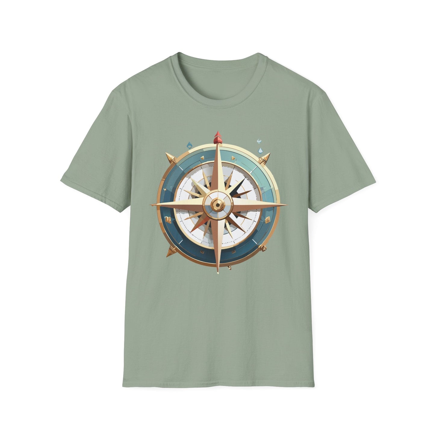 Compass Navigator Graphic Tee Unisex 100 Cotton 26