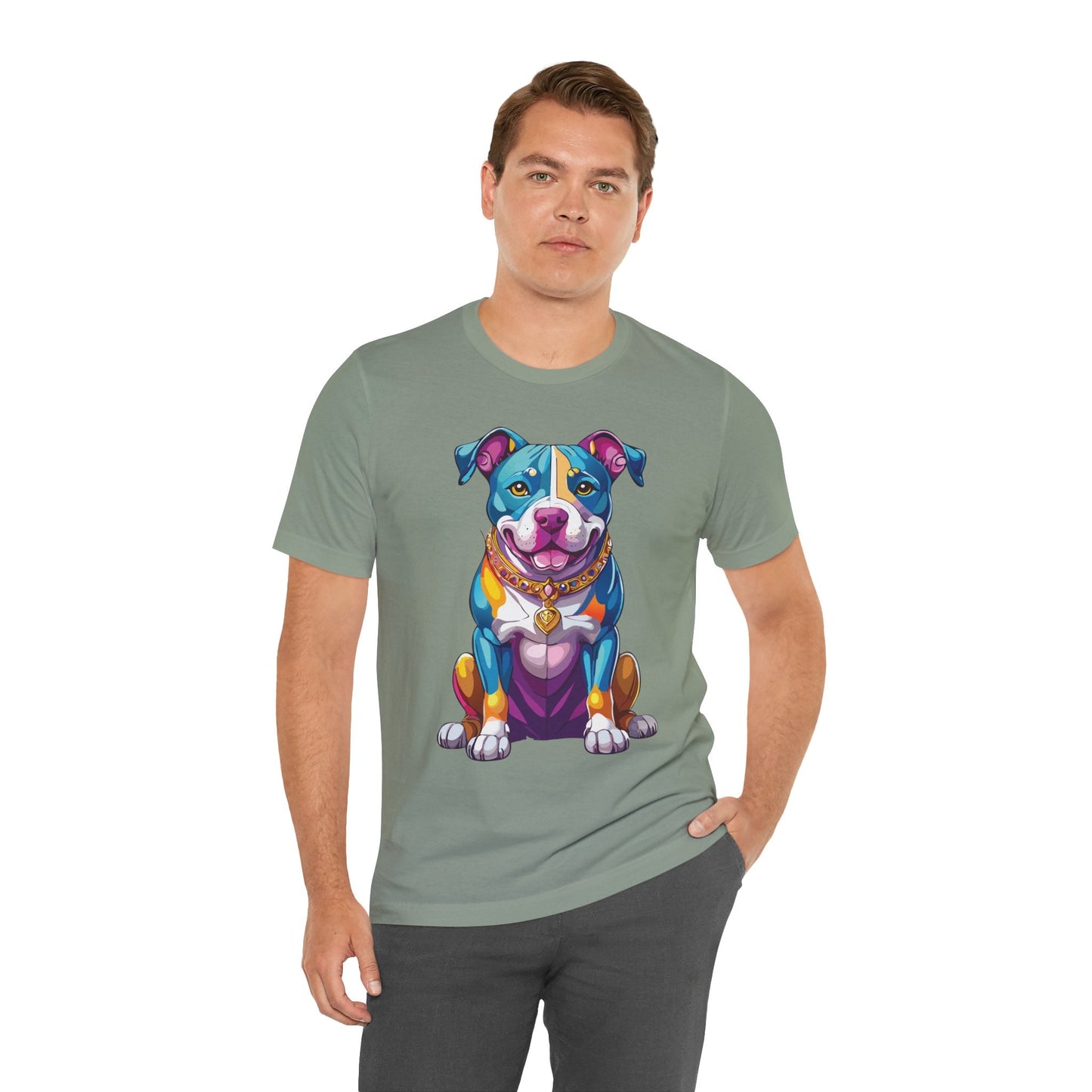 Unisex Animal Shirt With Art Design Graphic Tee Wild Animals For Casual Daily Wear