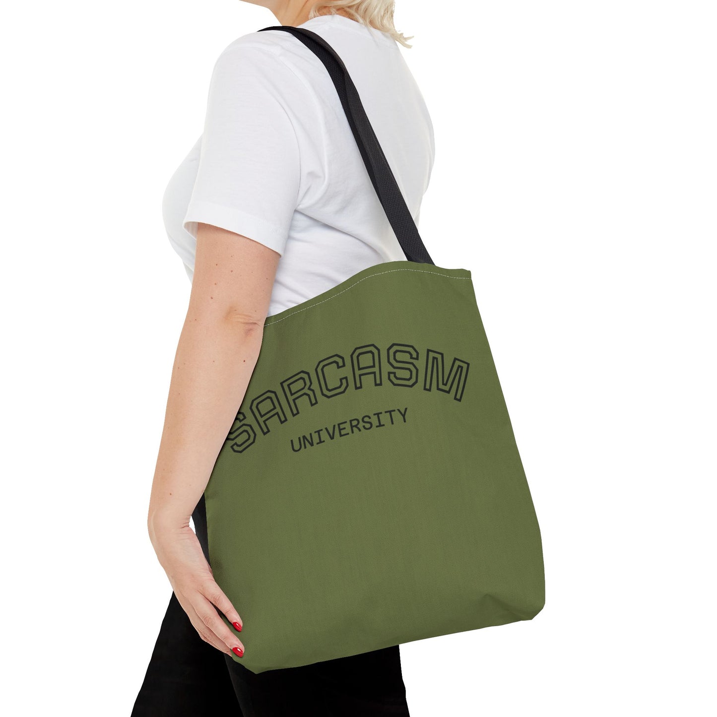 University GREEN COLOR CANVAS BAG  100% SPUN POLY 3 SIZES BAG-C1