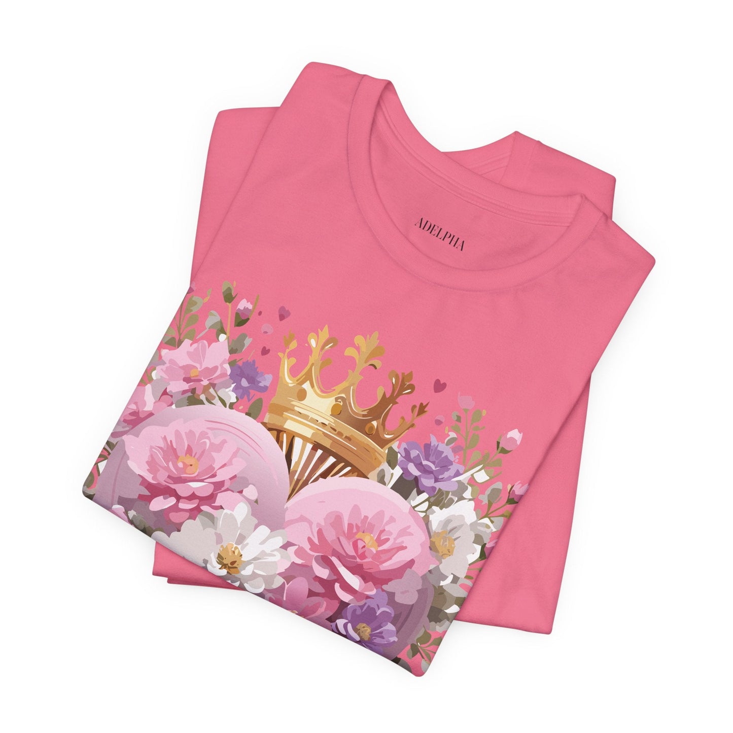 Valentine Day Graphic Unisex 100 Cotton Vintage Artwork with Love and Flower Design Tee 2