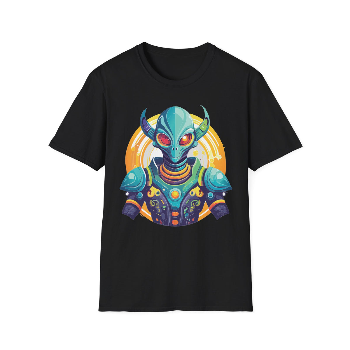 Alien Cosmos Graphic Tee Gildan Unisex 100 Cotton Tee Shirt a4
