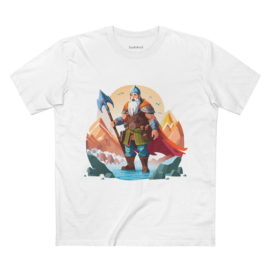 Viking Graphic Unisex 100 Cotton Staple Tee 25