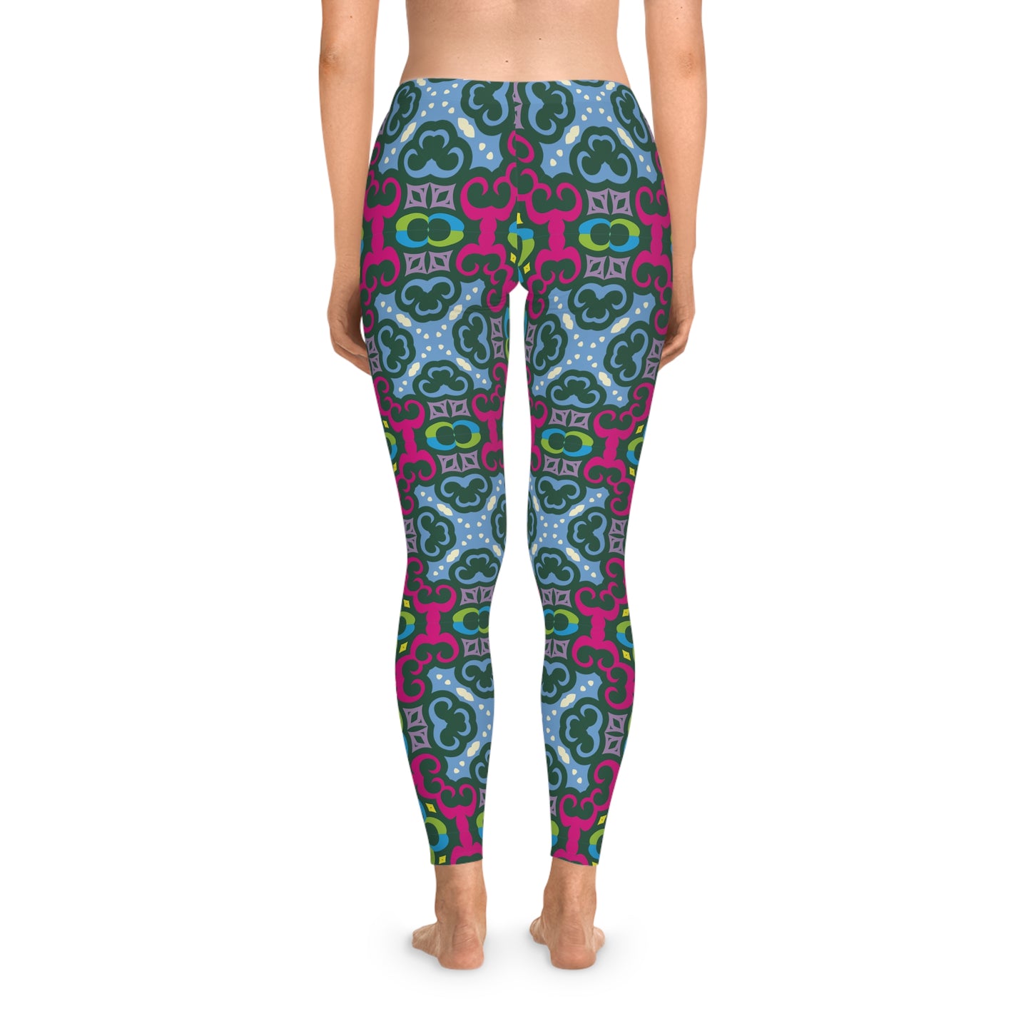 Leggings con estampado tradicional