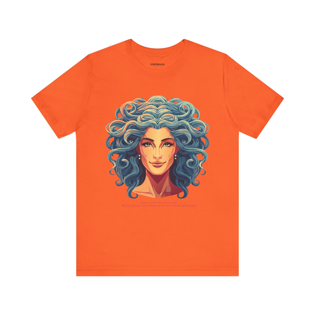 Goddess Graphic Unisex Cotton Bella+Canvas Tee with Medusa