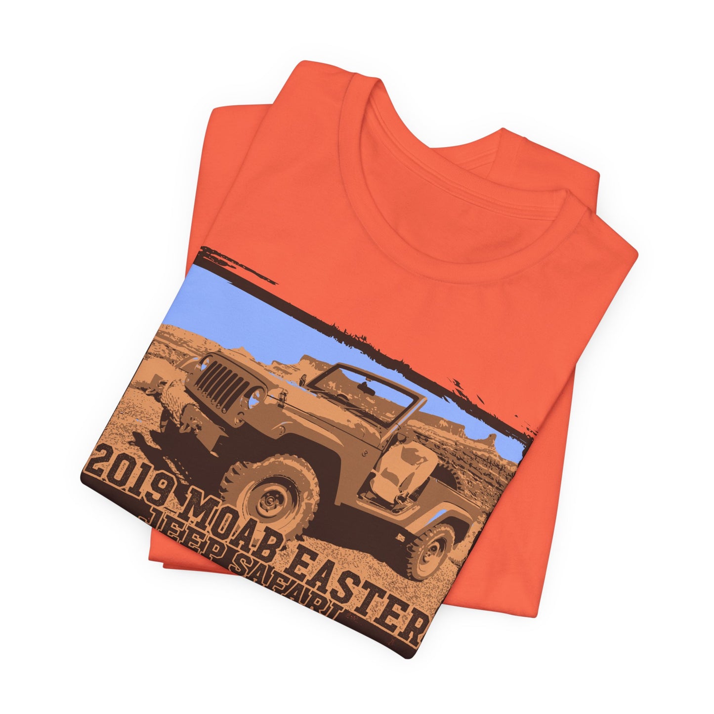 Moab Easter Safari Graphic Design Tee, Moab Easter Shirt, Vintage Tees, Art Design T-Shirt, Graphic Tee, Retro Art Shirts