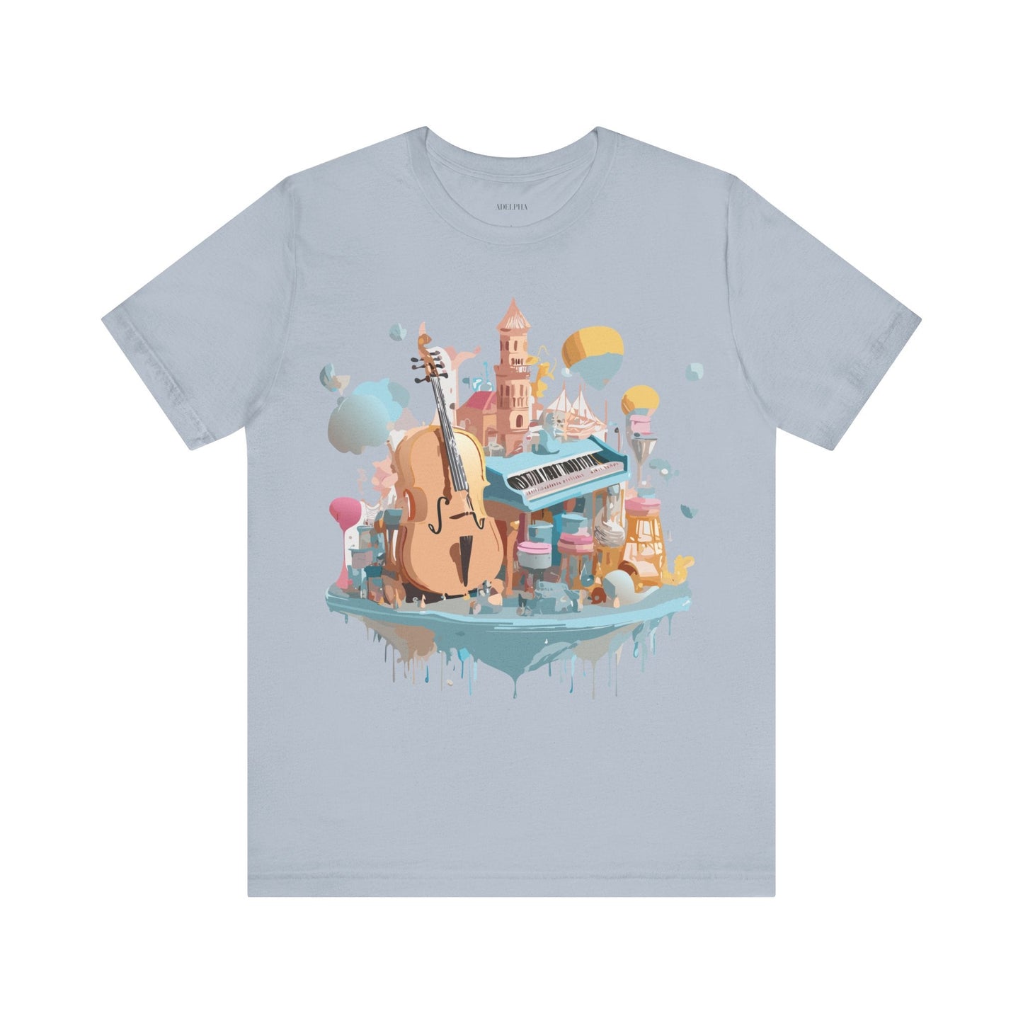 Adelpha Graphic Tee Unisex Short Sleeve Art Design Shirt Vintage Inspired Artwork Premium Quality