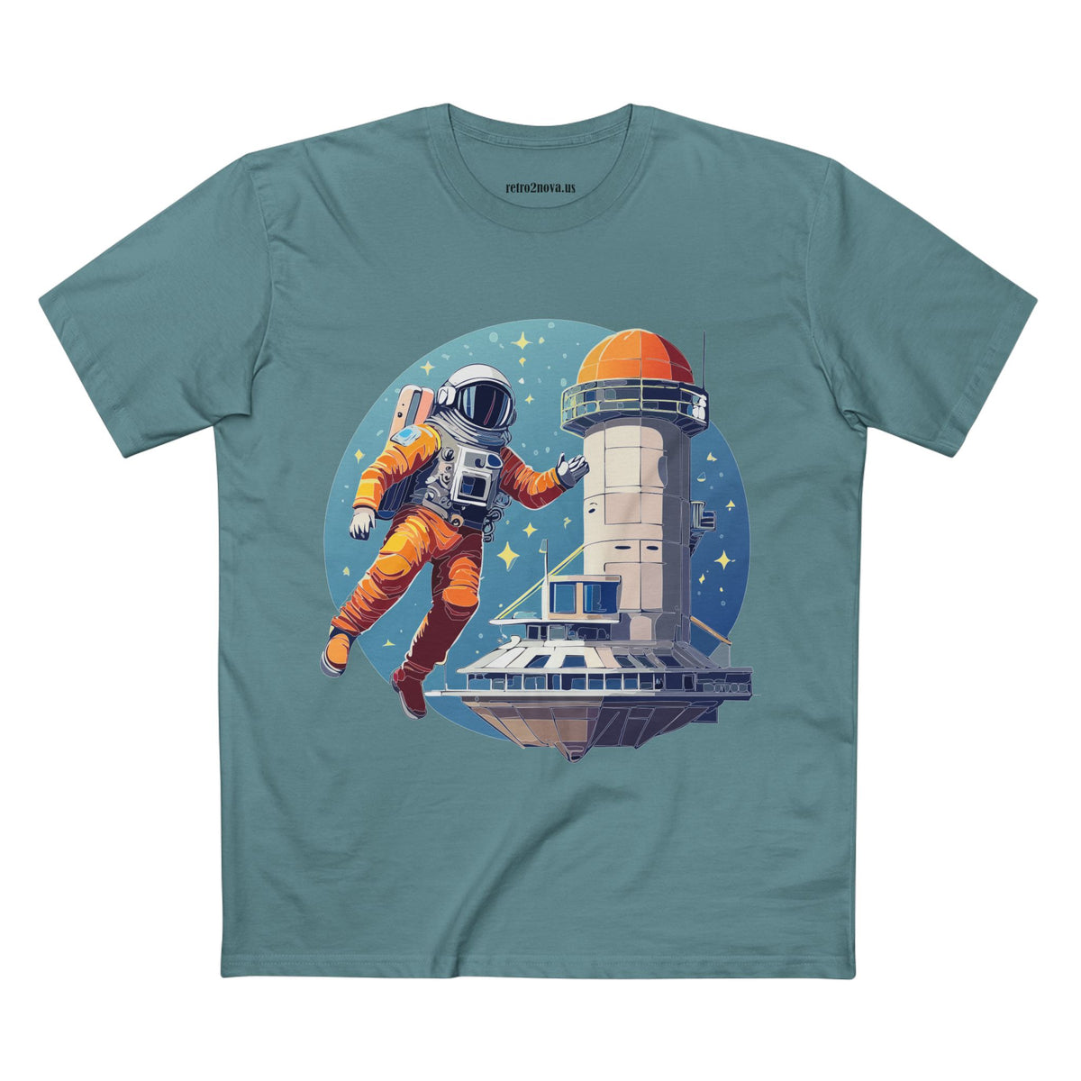 Cosmos Astronaut Graphic Tee Staple Unisex 100 Cotton Tee Shirt - CS-11