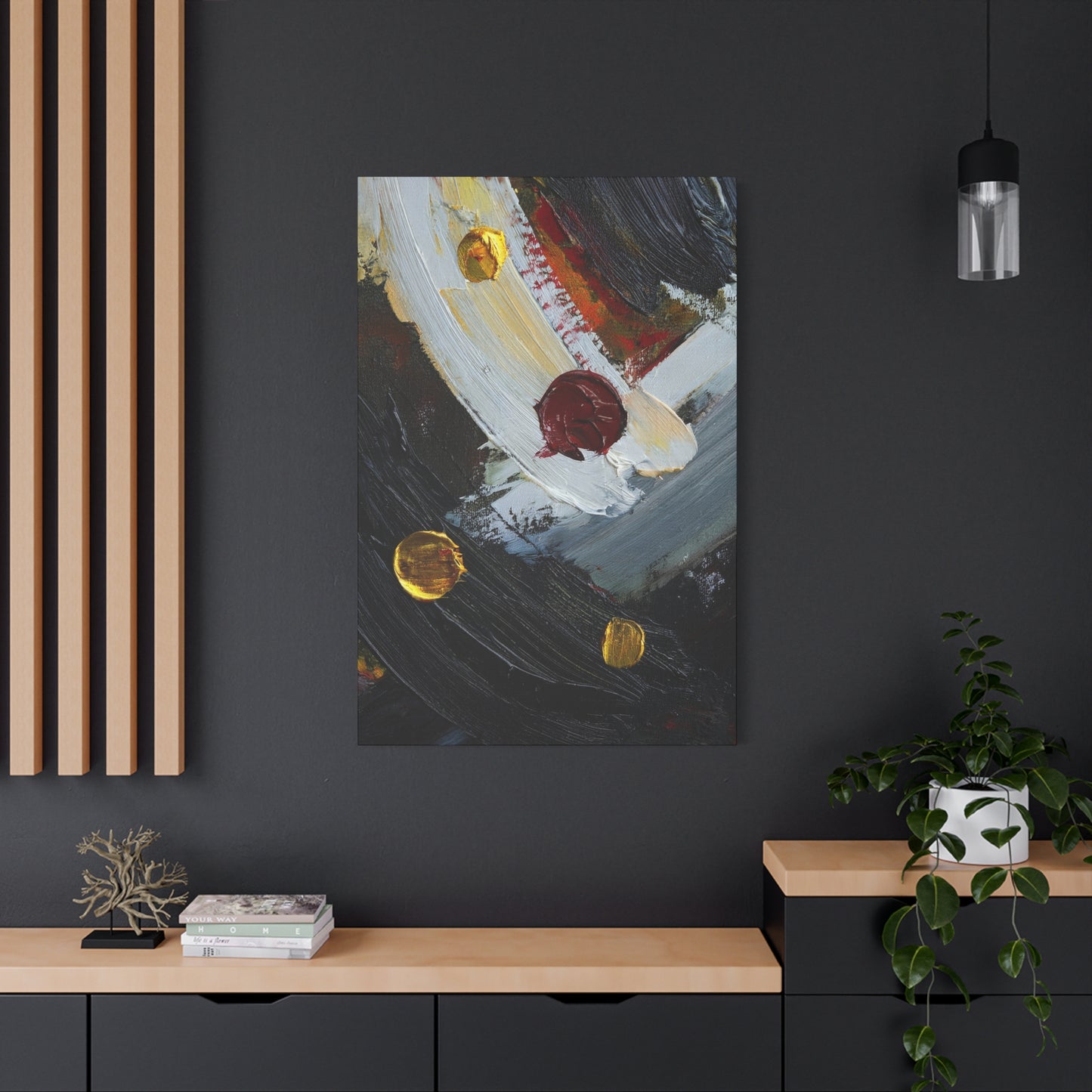 Abstract Oil Painting Print Canvas 20x24,20x30,24x30 24x32,24x36,30x40 32x48,36x48,40x60 Pine-Wood Inner Frame ABS-69