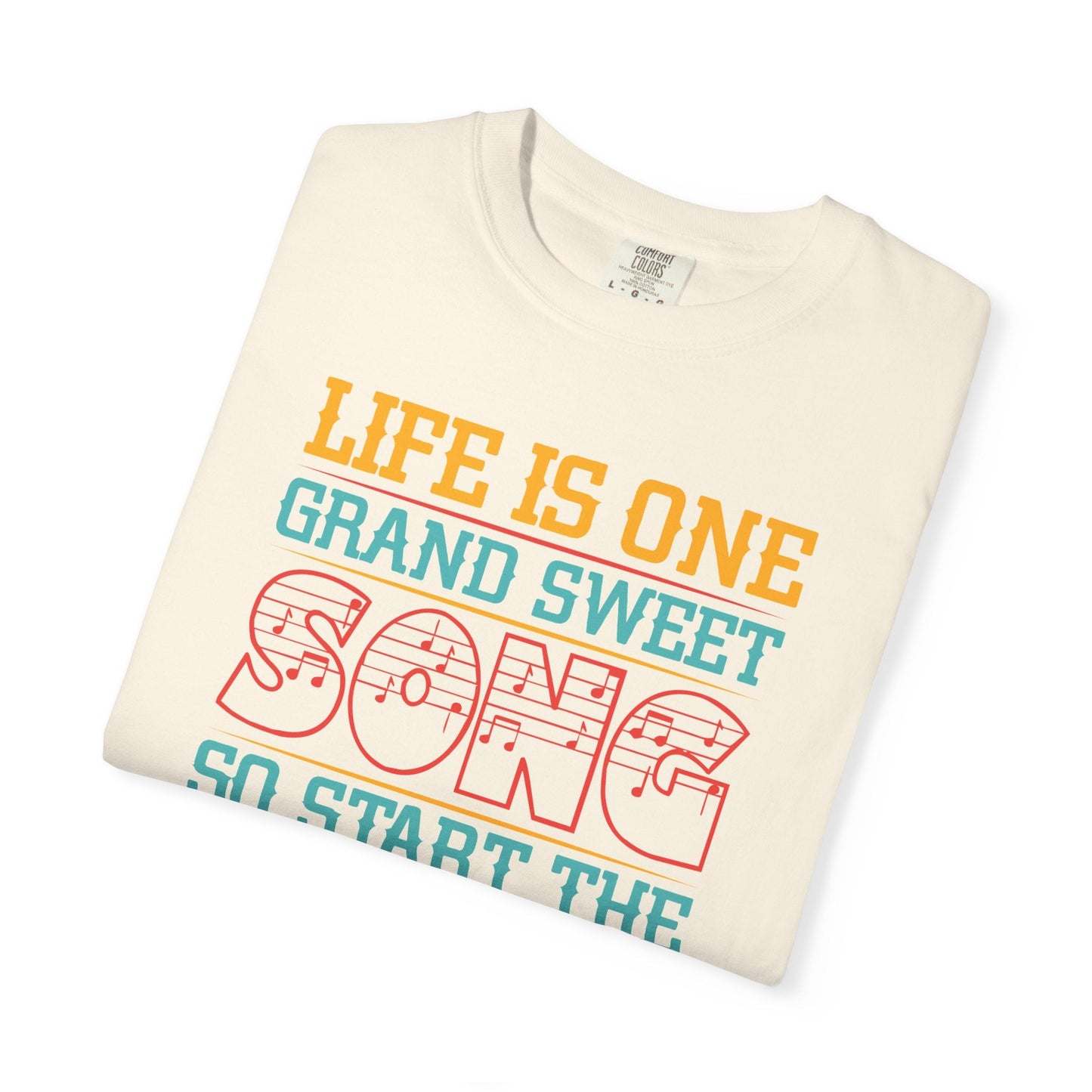 Music Graphic Design Unisex Cotton T-shirt 023