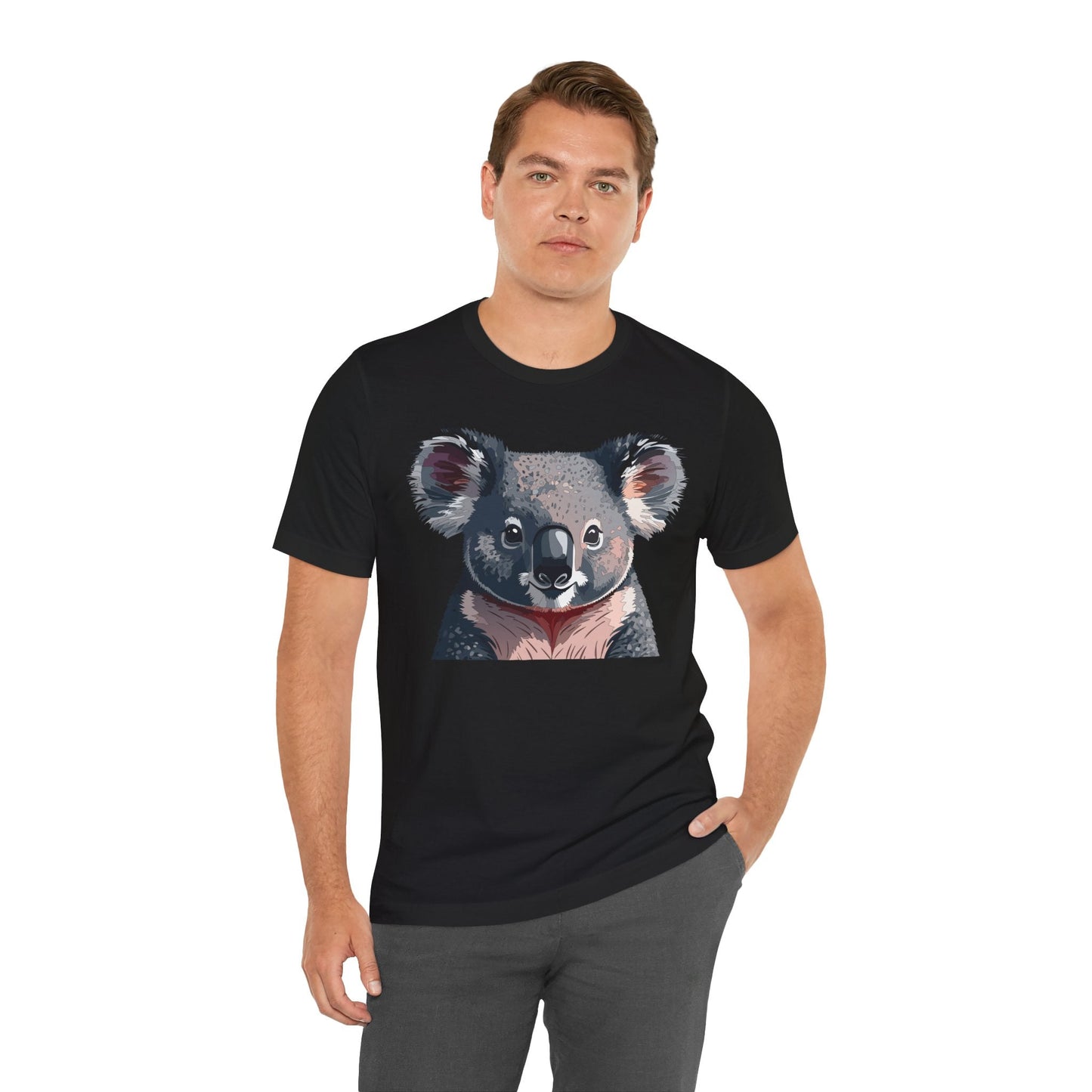 Unisex Animal Shirt Graphic Tee With Wildlife Art Design Animal Print Short Sleeve Casual Wear