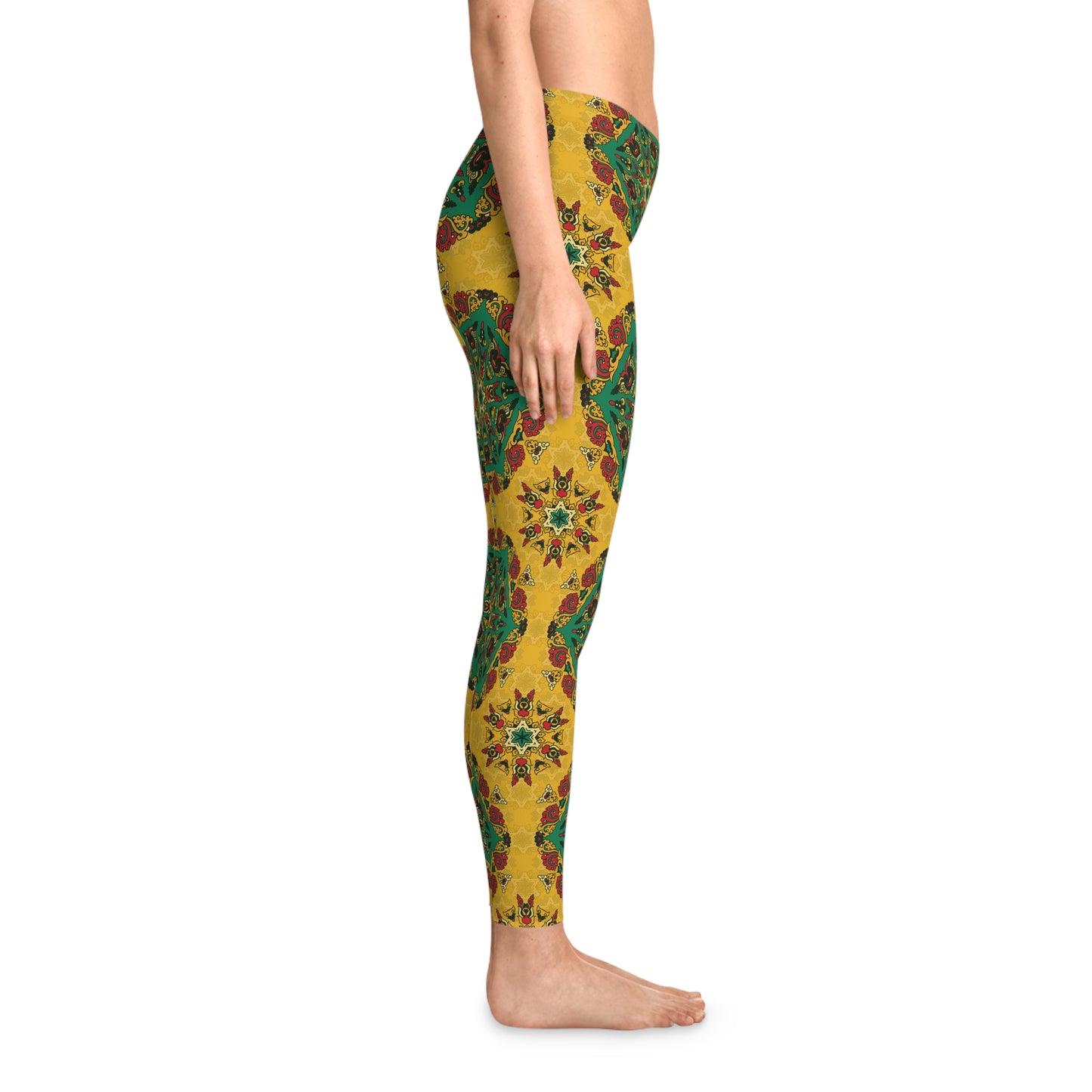 Leggings con estampado tradicional