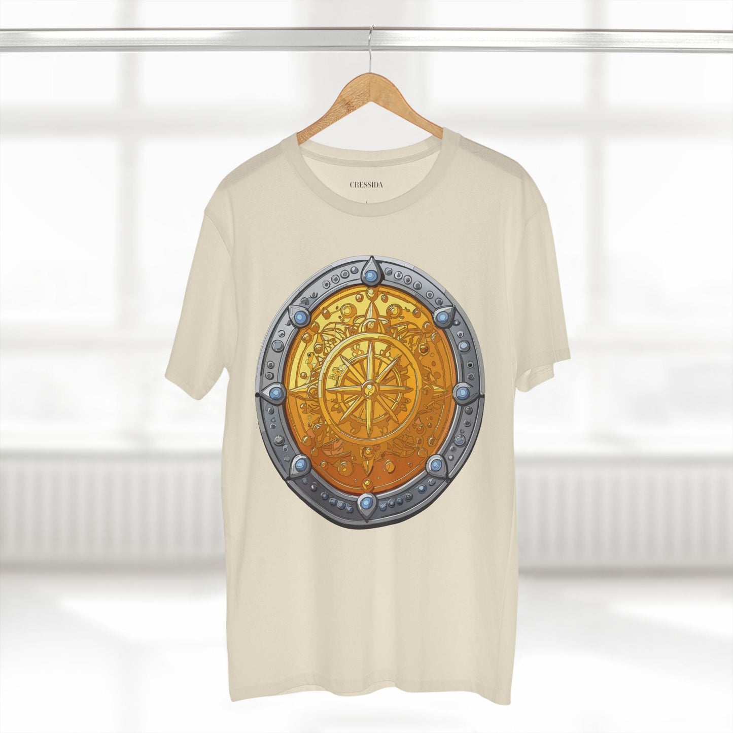Antique Gold Coin Graphic Design T-Shirt Unisex 100 Cotton With Golden Print Artwork Tee 9