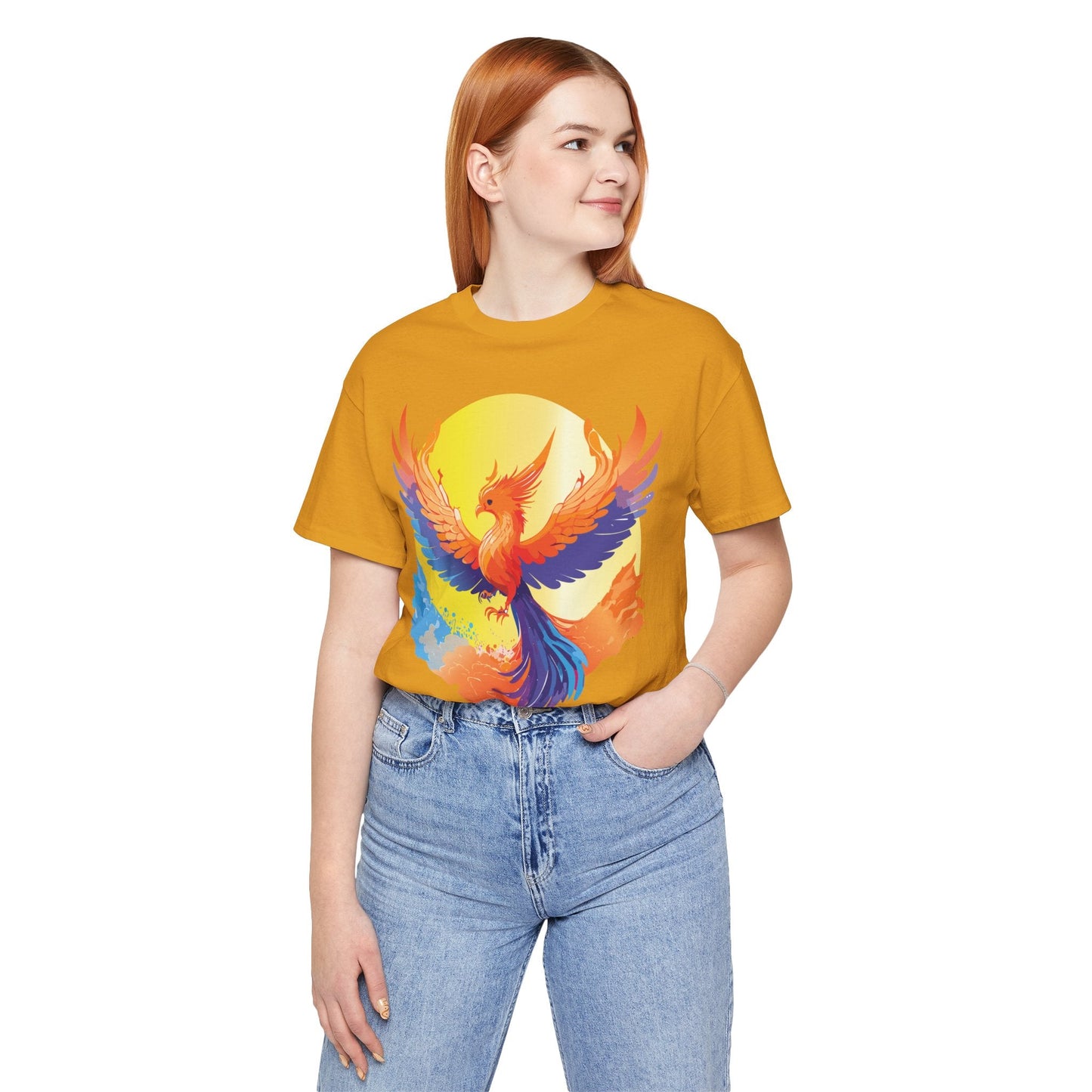 Unisex Animal Print Tee Shirt With Art Design Wild Animals Short Sleeve Comfort Fit