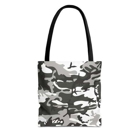 Bolsa de lona con estampados abstractos 
