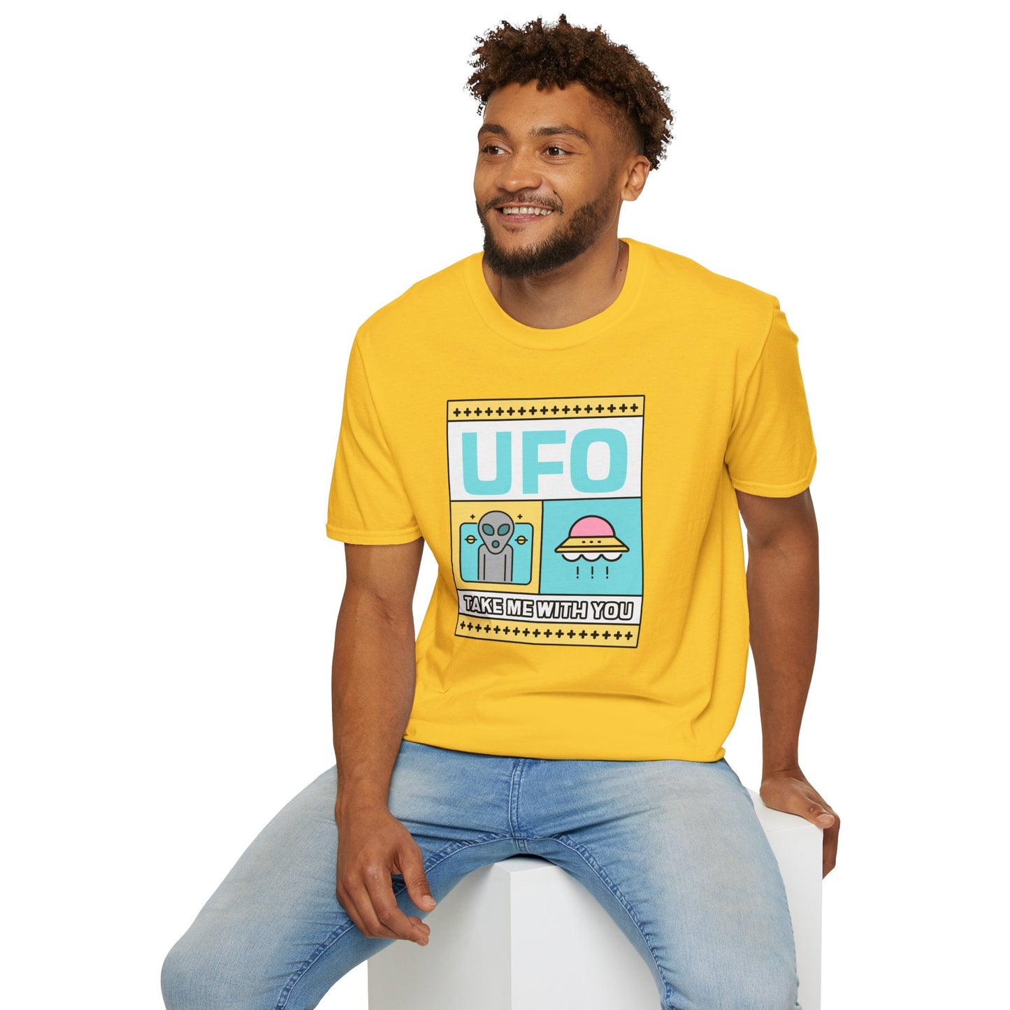 UFO Take Me With You Graphic TShirt