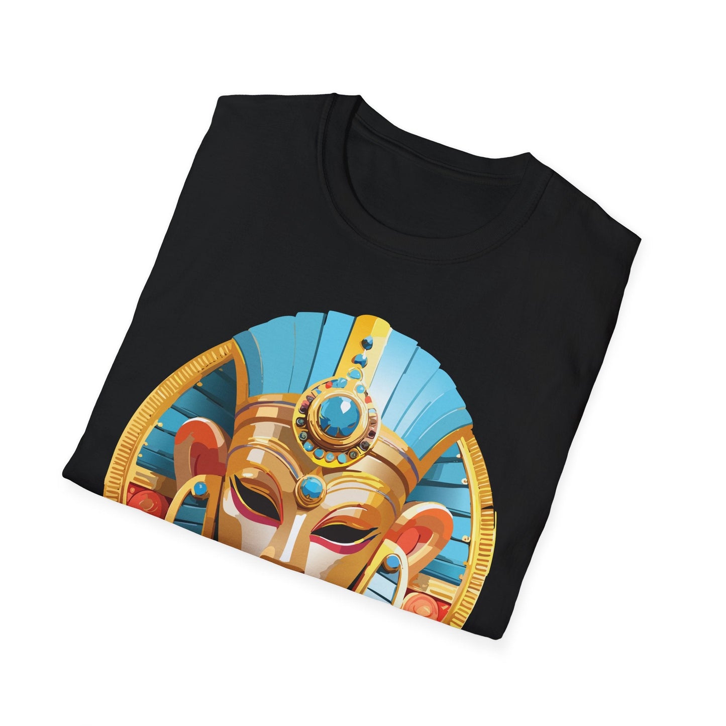 Mask Tee Shirt Unisex Softstyle Short Sleeve Art Design T Shirt 100 Percent Ring Spun Cotton