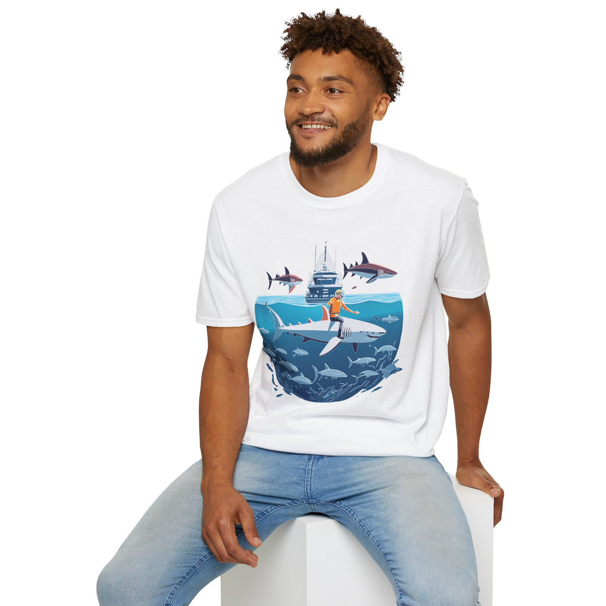 Ocean U boat Graphic Tee Gildan Unisex 100 Cotton Tee Shirt c33