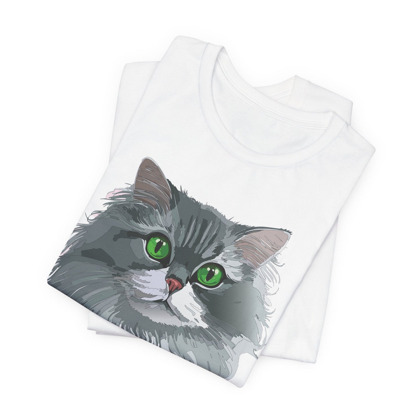 Unisex Animal Shirt With Art Design Animals Tee Short Sleeve Jersey Style Wild Animals Shirt