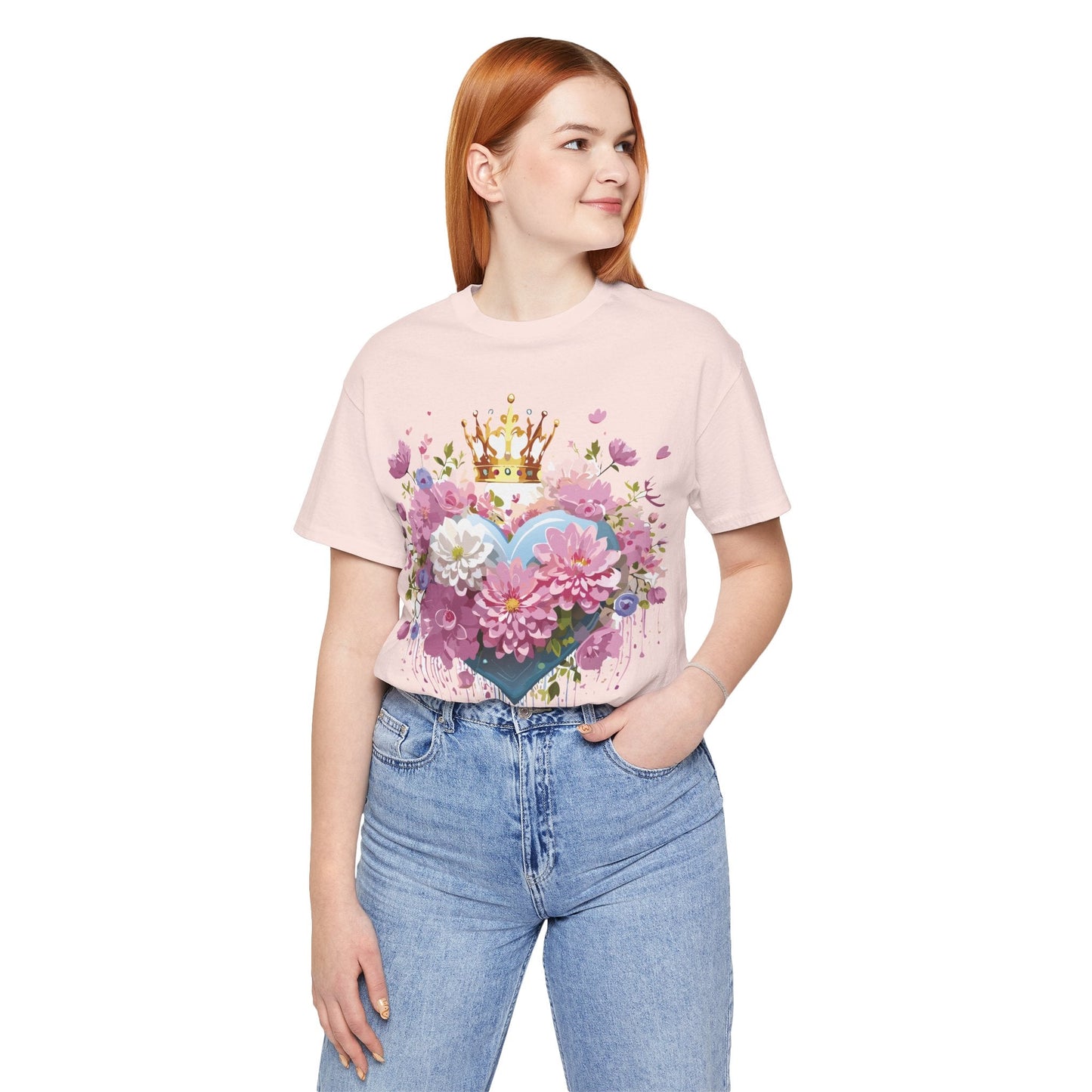 Valentine Shirts Unisex Graphic T Shirt From Adelpha Vintage Inspired Artwork Short Sleeve Tee