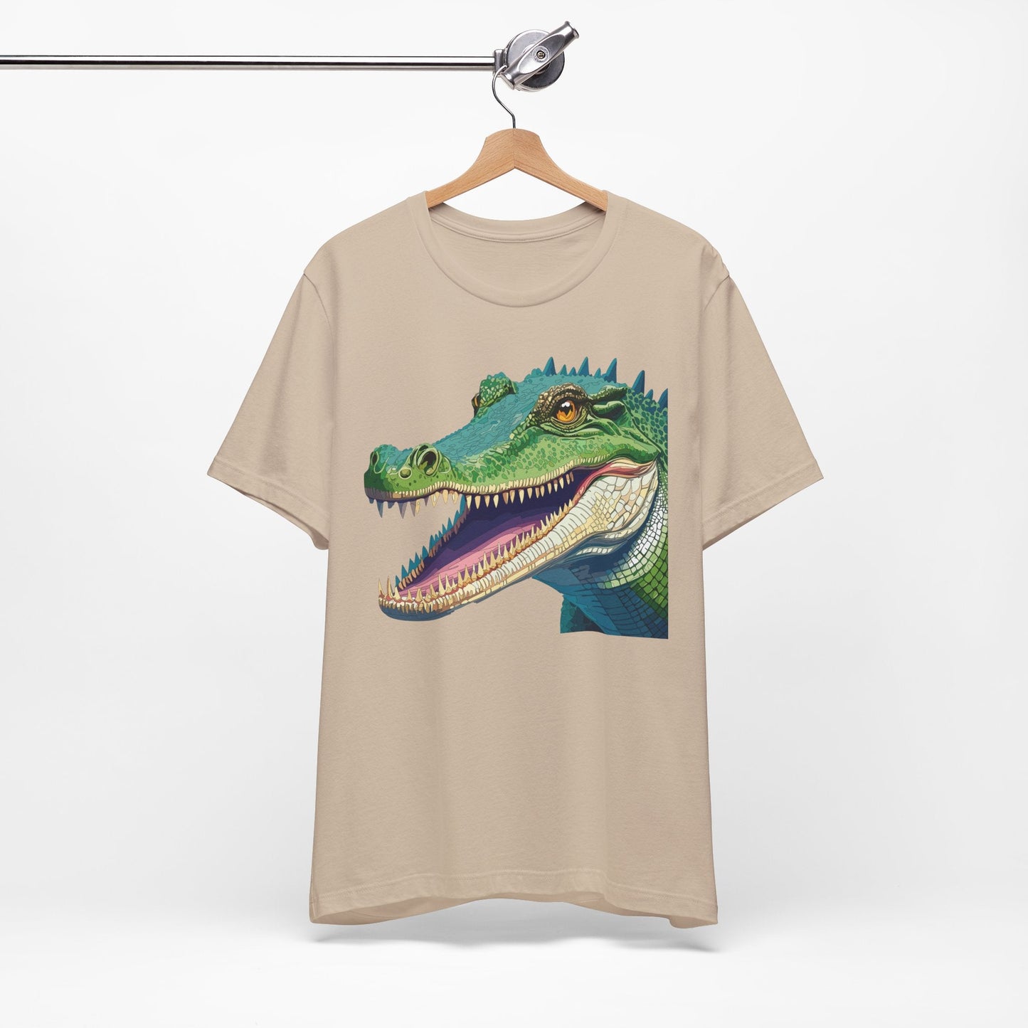 Unisex Animal Tee Shirt With Animals Art Design Wild Animals Jersey Short Sleeve