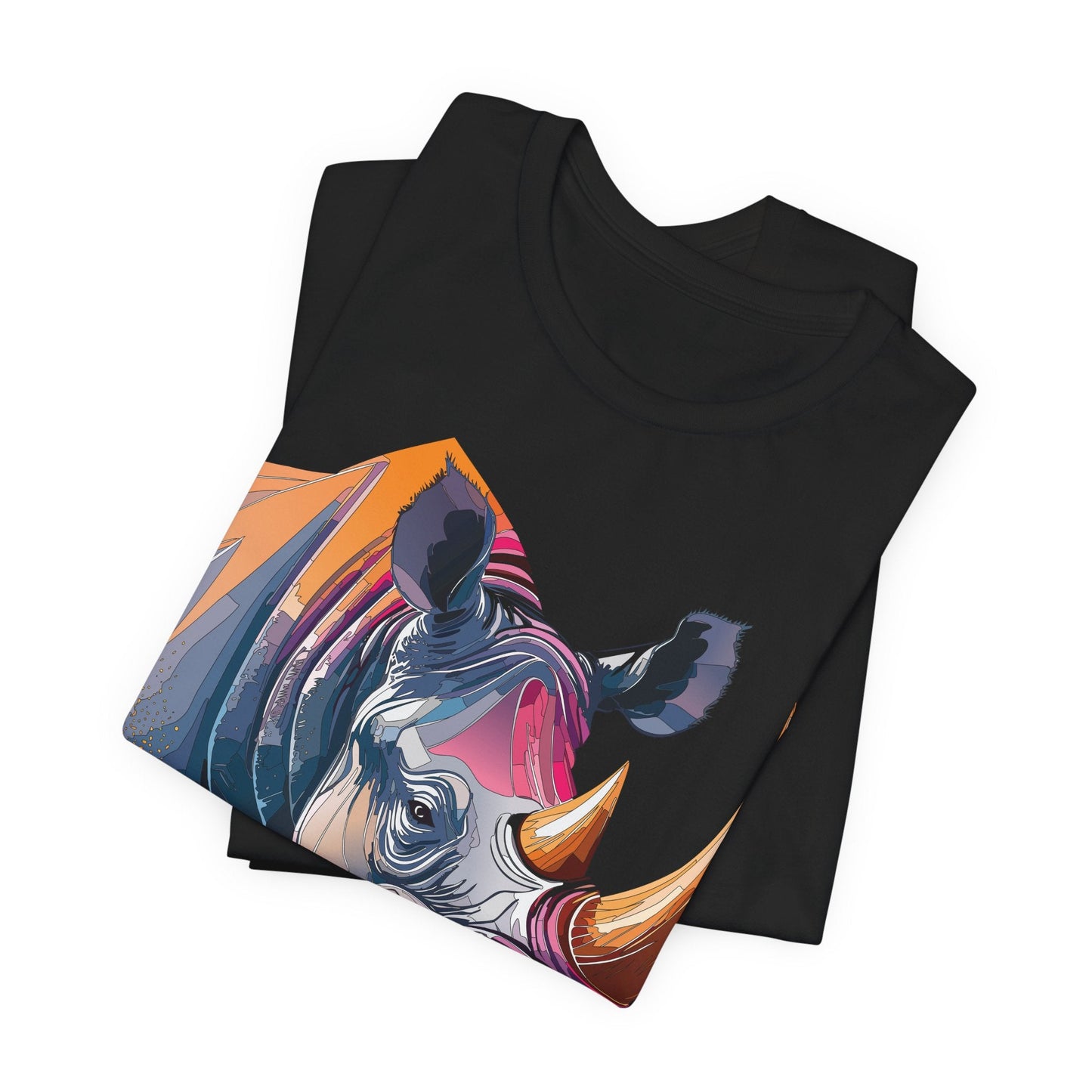 Unisex Animal Print Tee Shirt Featuring Wild Animals Art Design For Everyday Wear