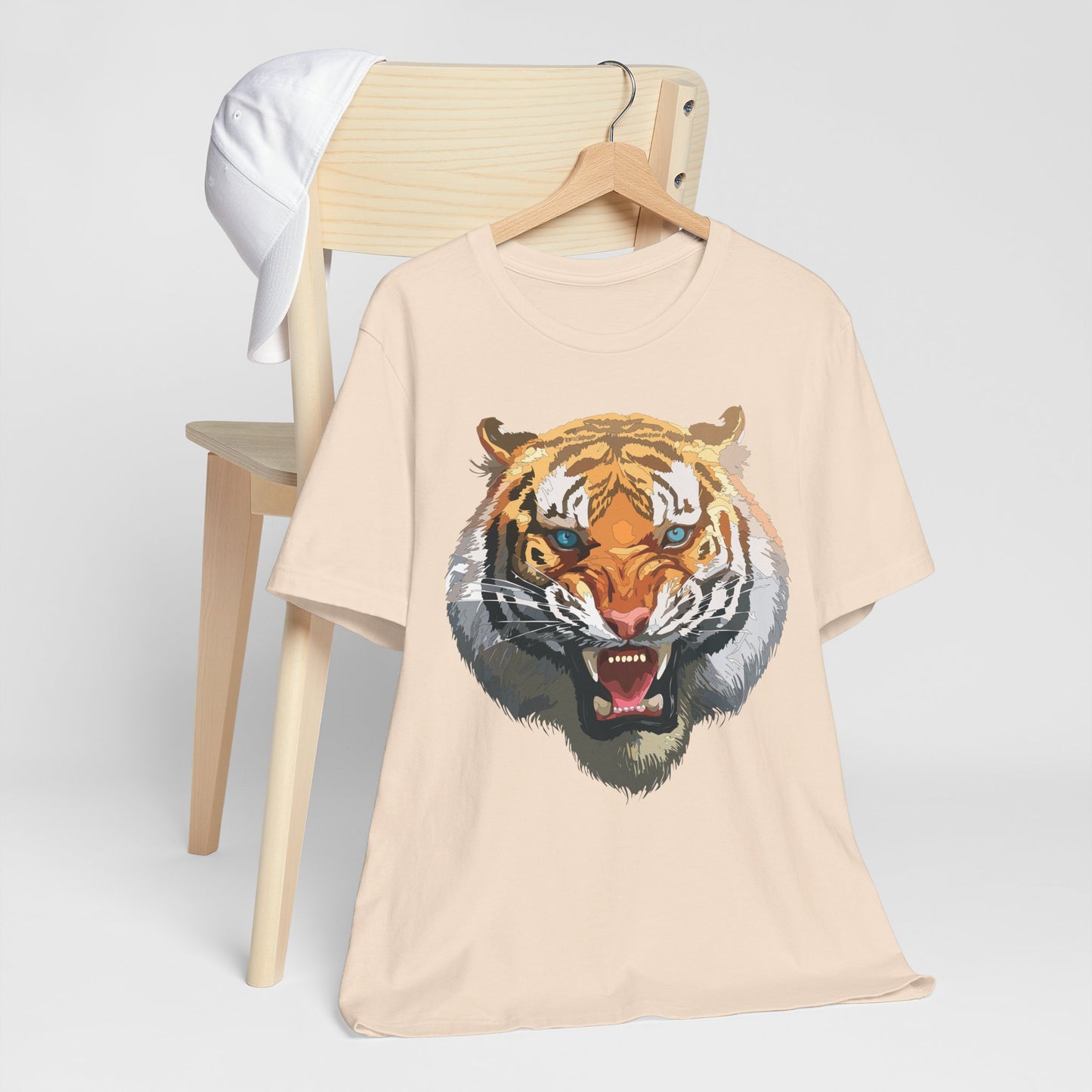 Tiger Shirt, Animal Shirt, T-Shirt with Tiger, Art Design Tee, Wild Animals Tees, Safari T-Shirt, Graphic Design Tee 15