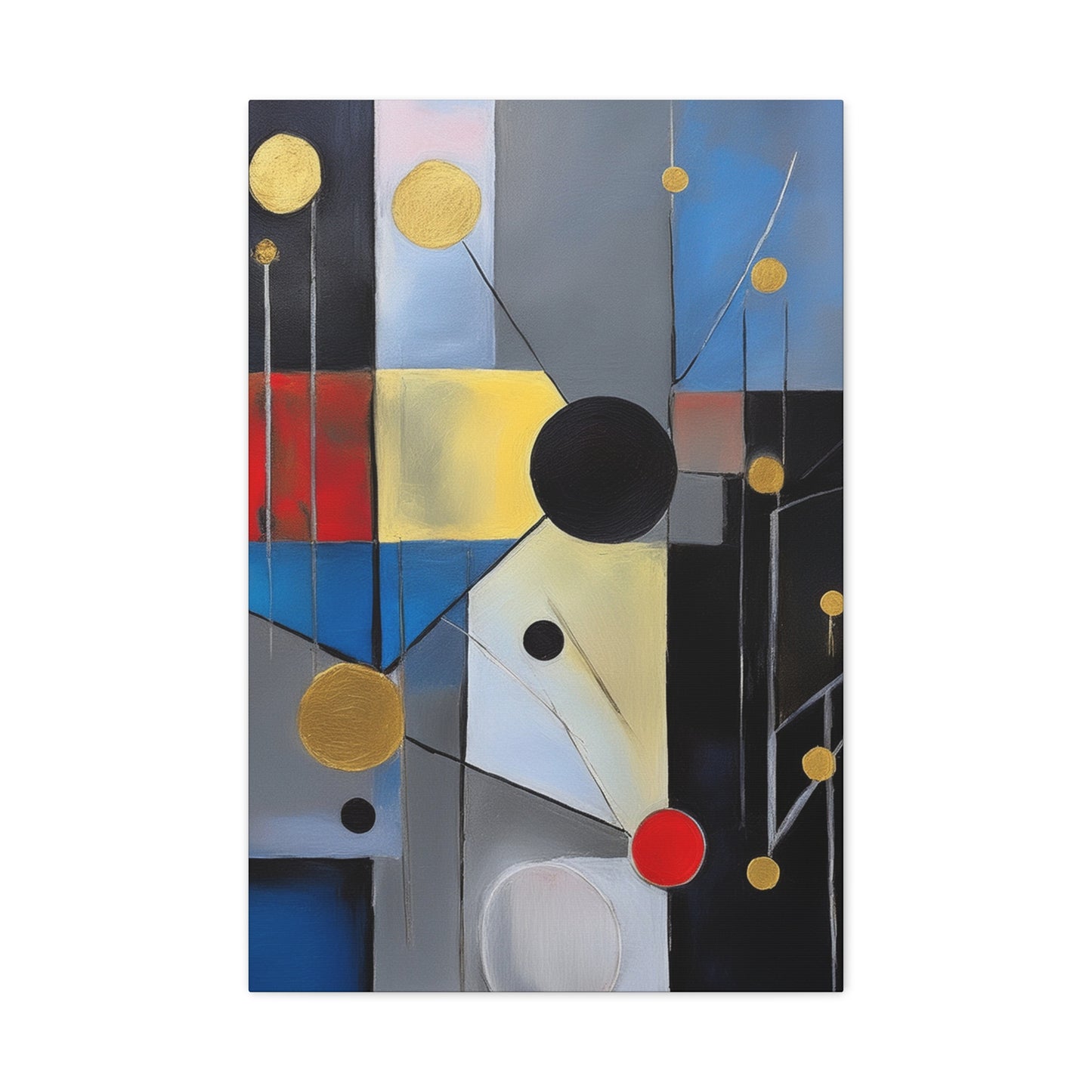 Abstract Oil Painting Print Canvas 20x24,20x30,24x30 24x32,24x36,30x40 32x48,36x48,40x60 Pine-Wood Inner Frame ABS-153