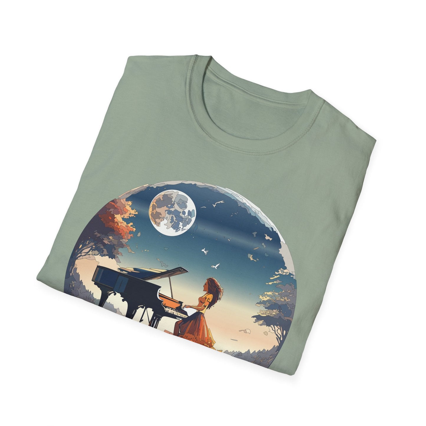 Womens Graphic T Shirt Art Design Gildan Softstyle Tee 100 Percent Ring Spun Cotton Unisex