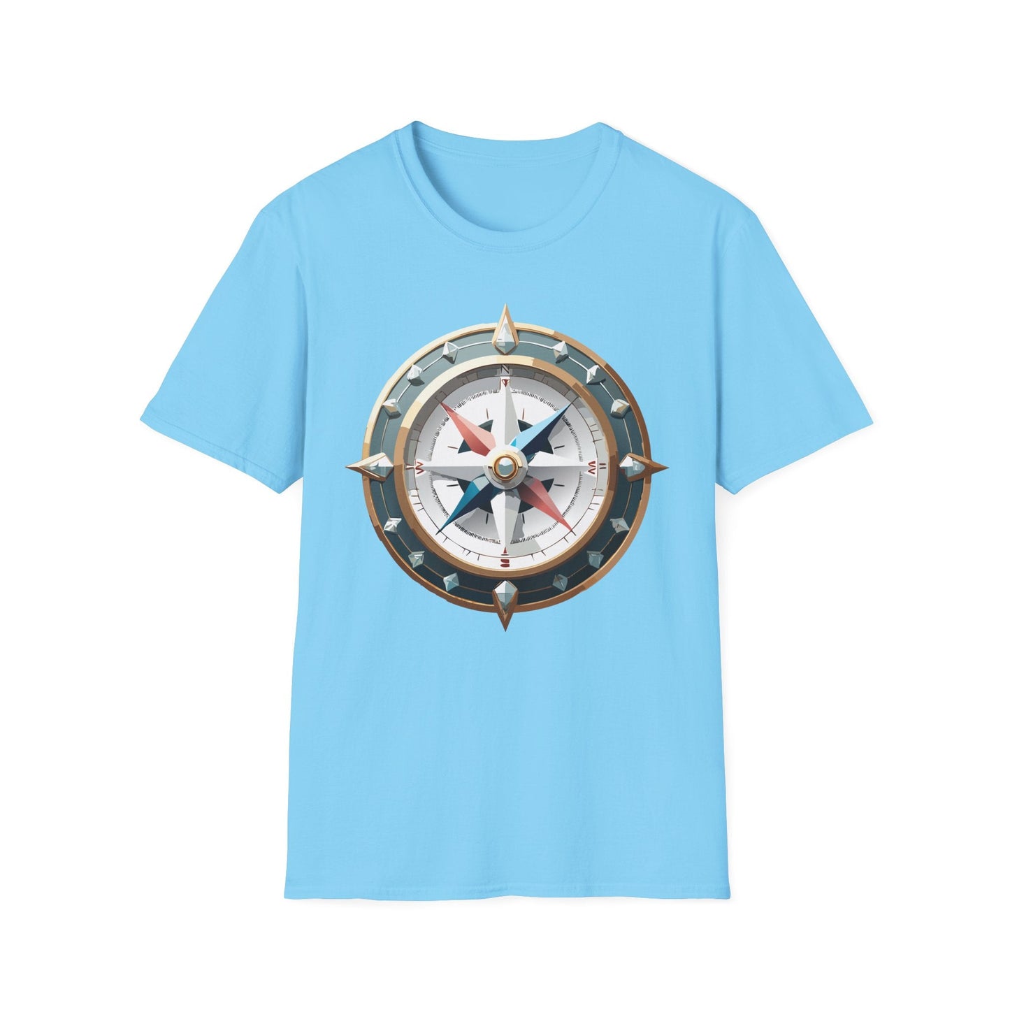 Compass Navigator Graphic Tee Unisex 100 Cotton 23