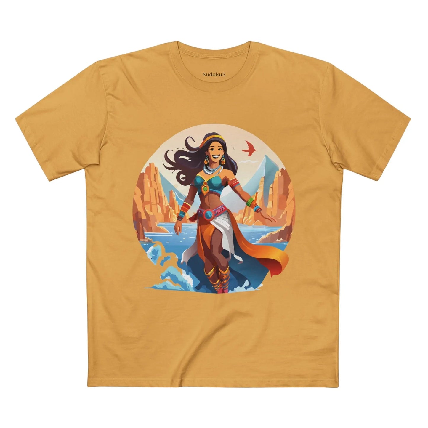 Dancer Graphic Unisex 100 Cotton Staple Tee 4