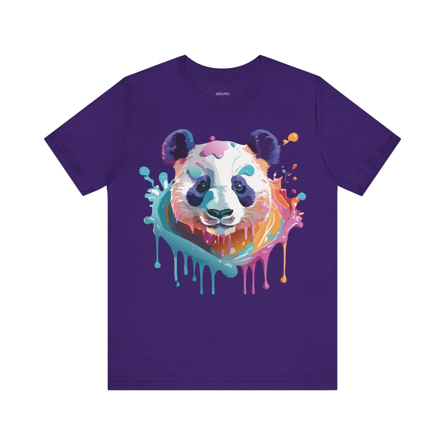 Panda Graphic Unisex 100 Cotton Vintage Art with Animal T-Shirt 12
