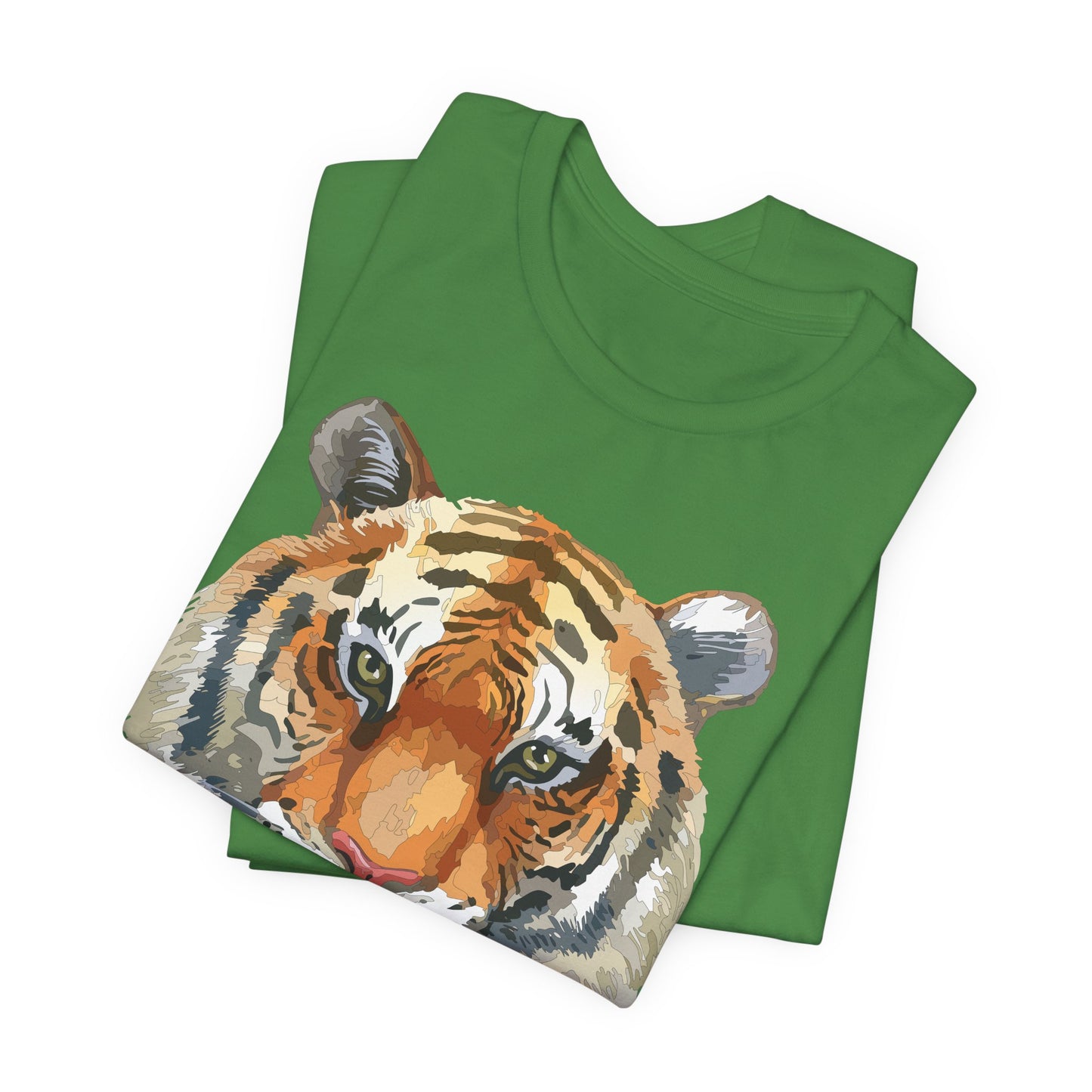 Unisex Tiger Tee, Animal Shirt, Tee Shirt with Tiger, Safari T-Shirt, Animal Tees, Big Cat Shirt, Safari T-Shirt 4