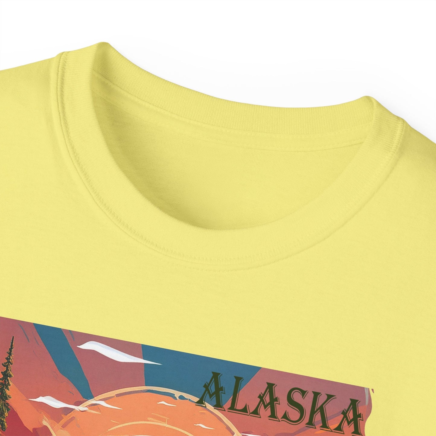 Alaska Graphic Unisex Cotton T‑Shirt 4