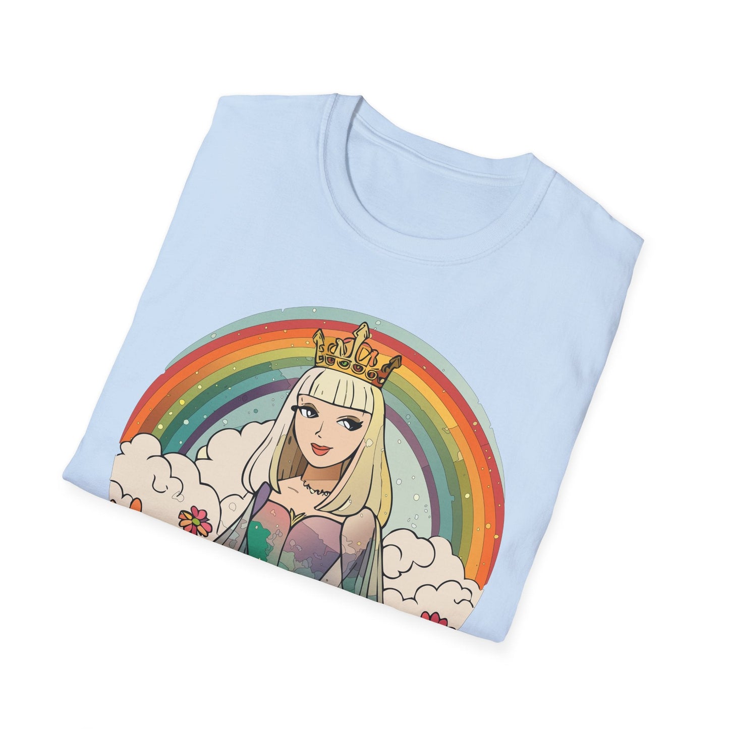 Womens Graphic T Shirt Art Design Tee Softstyle 100 Percent Ring Spun Cotton Comfort