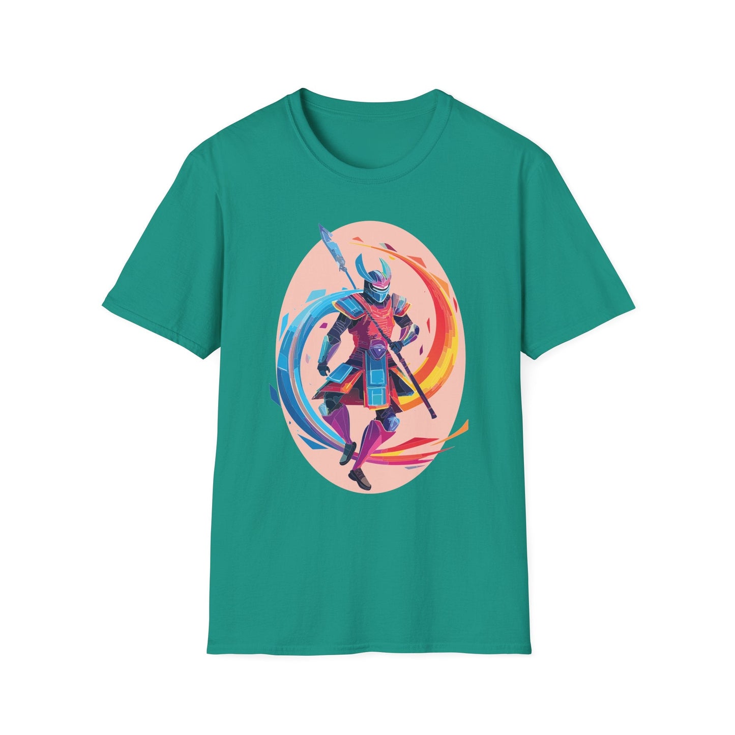 Samurai Shirt Unisex Softstyle T Shirt 64000 Cotton Breathable Everyday Comfort Fit